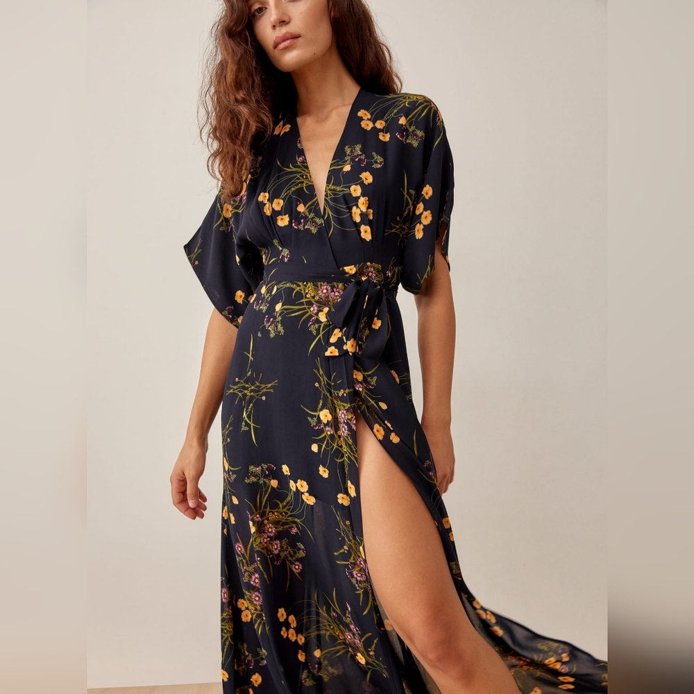 EUC Reformation Winslow Dress in Mademoiselle XL